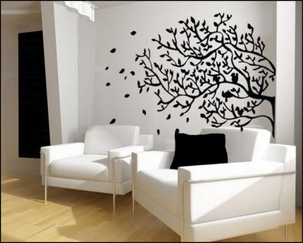 Trang trí nội thất bằng cách vẽ lên tường